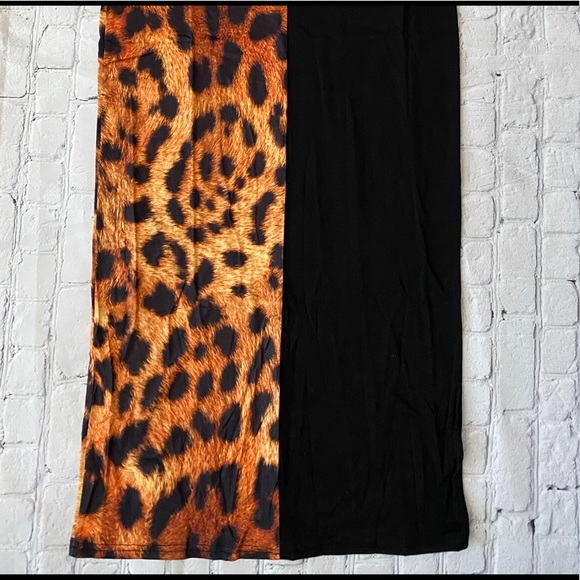 Leopard Print Ankle Dress - Picture 6 of 7